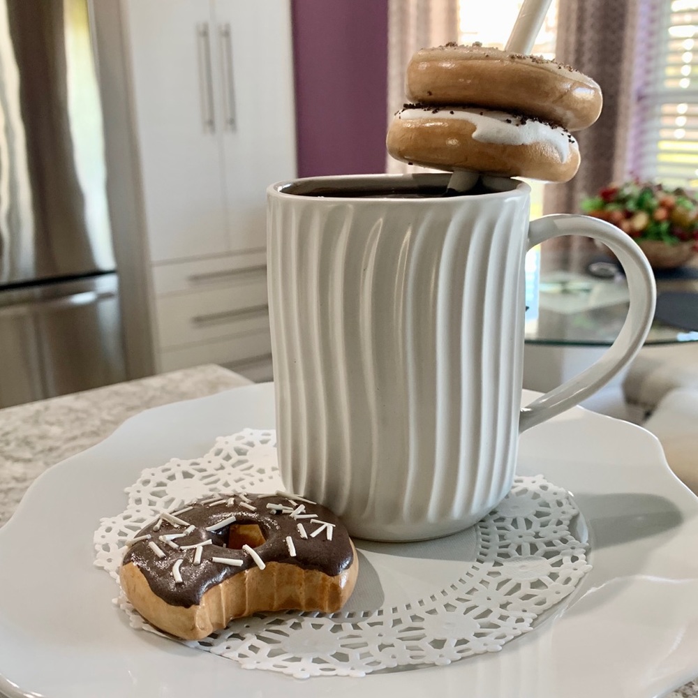 Fake Food Coffee & Donuts
